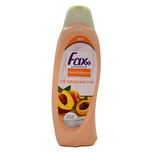 شامپو هلو و زردآلو فاکس مناسب موهای چرب Fax Peach & Apricot
